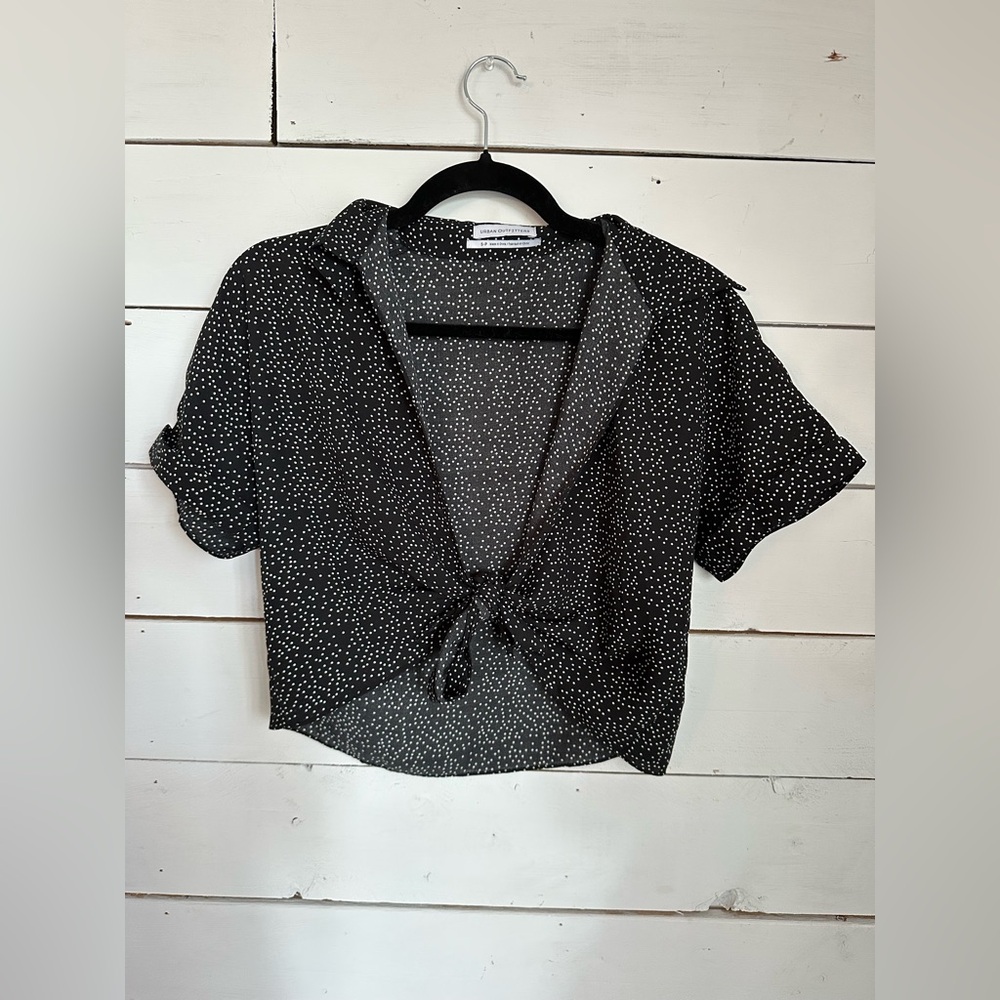 Urban Outfitters Cropped Shirt